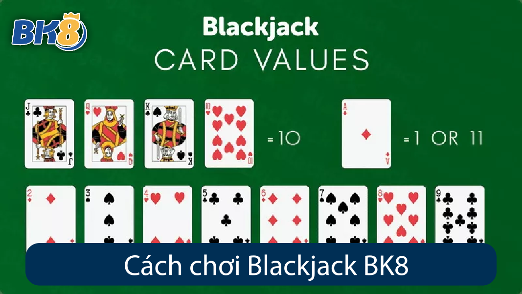 Cách chơi Blackjack BK8