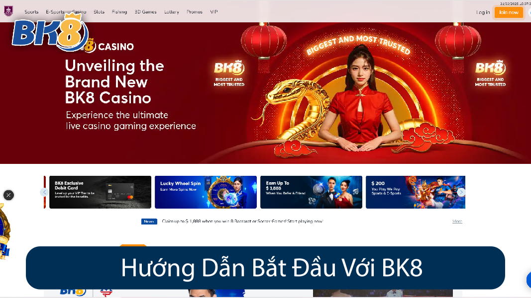 Hướng Dẫn Bắt Đầu Với BK8