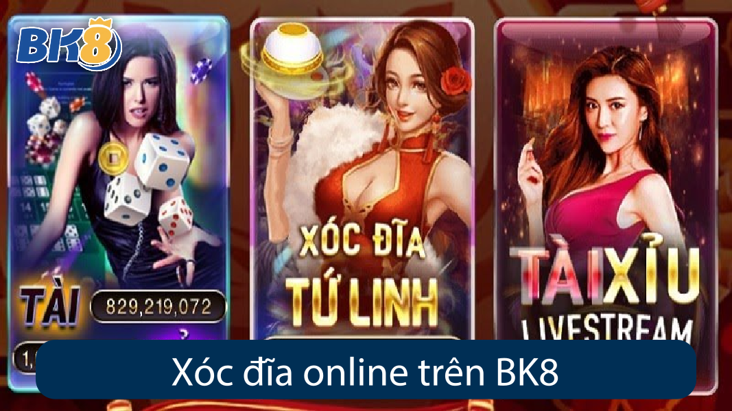 Xóc đĩa online trên BK8